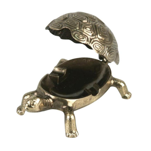Aschenbecher "Metall Schildkröte"